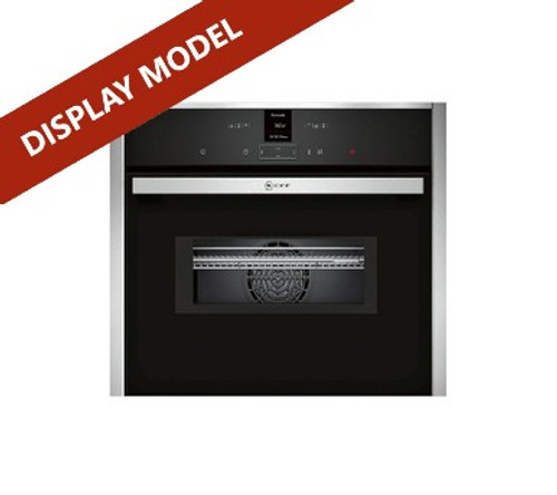Neff Built-in Compact Oven with Microwave Function 60 x 45 cm Stainless Steel - DISPLAY MODEL