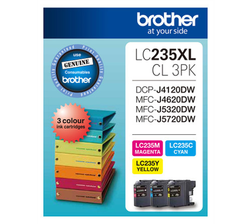 Brother Ink Cartridge Colour 3 Pack