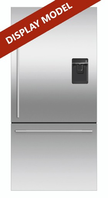 Fisher & Paykel 491L Ice & Water Bottom Mount Refrigerator - DISPLAY ONLY! RF522WDRUX5