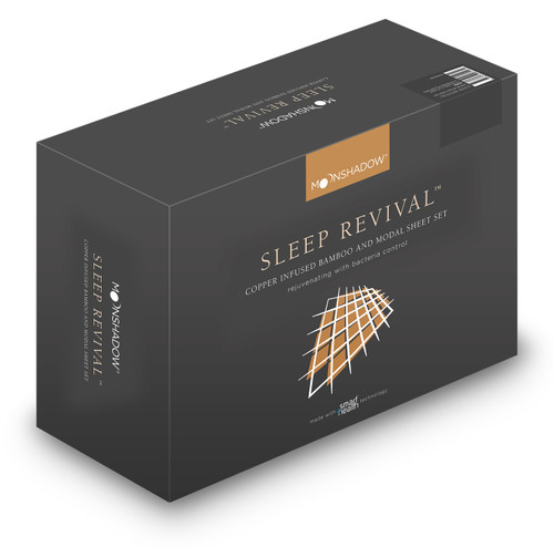 Moonshadow Sleep Revival Copper Infused Bamboo Sheet Set Queen F0391QUE2