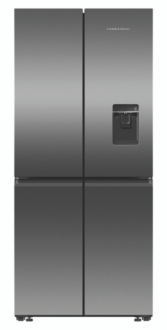 Fisher & Paykel 498L Quad Door Ice & Water Refrigerator RF500QNUB1