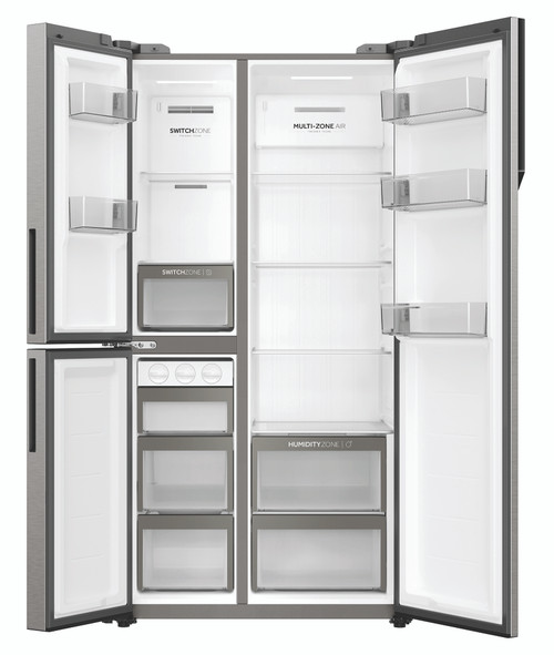 Haier 574L 3 Door Side By Side Refrigerator HRF575XS