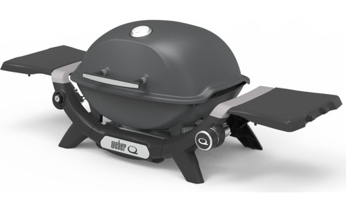 Weber Baby Q Premium Gas Barbecue (LPG) Charcoal Grey