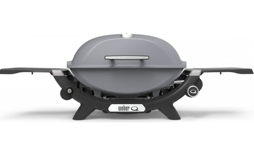 Weber Q Premium Gas Barbecue (LPG) Smoke Grey