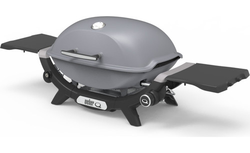 Weber Q Premium Gas Barbecue (LPG) Smoke Grey