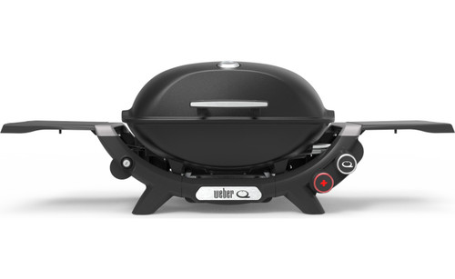 Weber Q+ Premium Gas Barbecue (LPG) Midnight Black