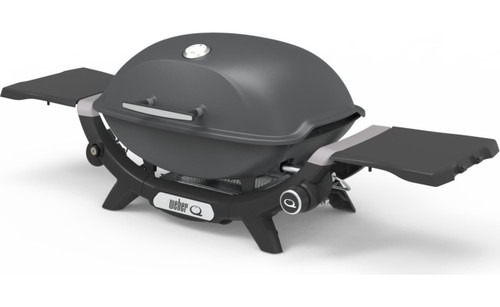 Weber Q+ Premium Gas Barbecue (LPG) Charcoal Grey