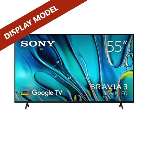 Sony 55" Bravia 3 4K LED Google TV DISPLAY ONLY! K55S30