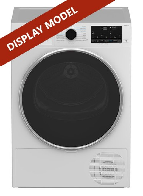 Beko 8kg Sensor Heat Pump Dryer - DISPLAY ONLY! BDPB802SW