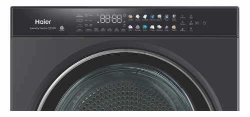 Haier Laundry Centre 12kg Front Load Washing Machine + 9kg Heat Pump Dryer HLC1290CTB1