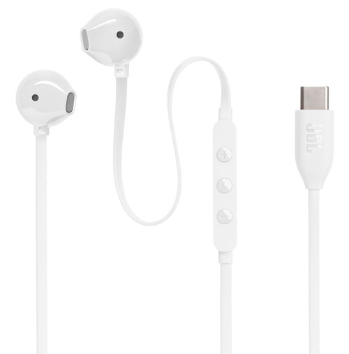 JBL Tune 305C Earphones JBLT305CWHT