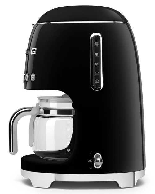 Smeg Drip Coffee Machine Black DCF02BLAU