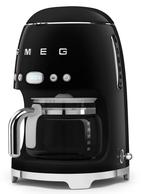 Smeg Drip Coffee Machine Black DCF02BLAU