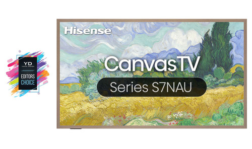 Hisense 65" S7NAU 4K QLED CanvasTV (2025) 65S7NAU