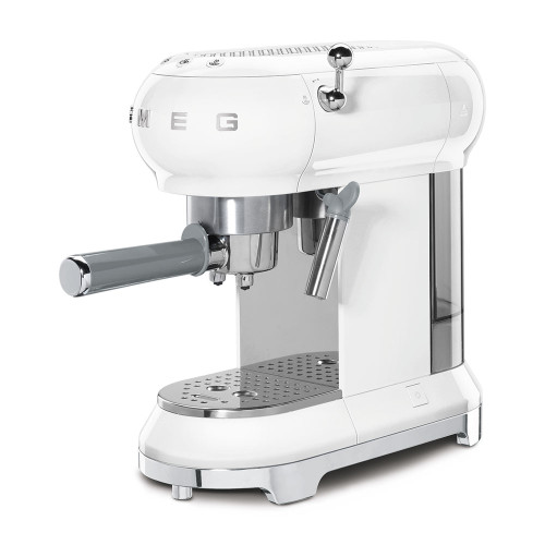 Smeg Espresso Manual Coffee Machine - DISPLAY MODEL ECF01WHAU