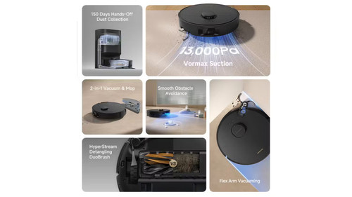 Dreame D20 Pro Plus Auto-Empty Robot Vacuum and Mop DRED20PP