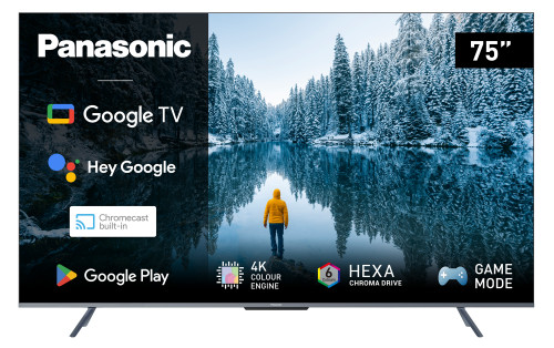 Panasonic 75" 4K LED TV With Google TV (2025) TN75W70BGZ Panasonic 75" 4K LED TV With Google TV (2025) TN75W70BGZ