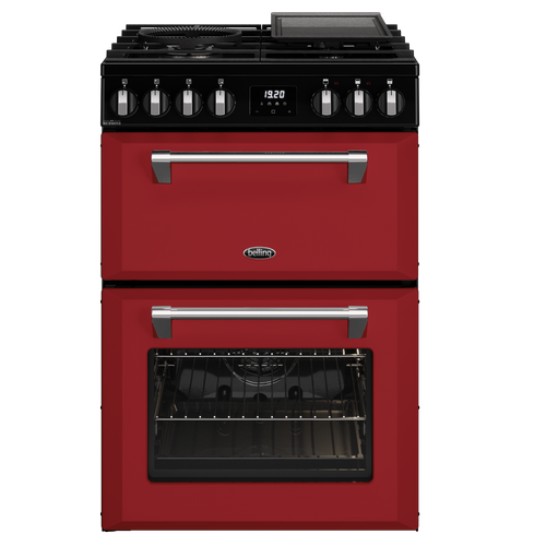 Belling Colour Boutique Mini Richmond 60cm Dual Fuel Range Cooker BMR60DODFCHR Belling Colour Boutique Mini Richmond 60cm Dual Fuel Range Cooker BMR60DODFCHR