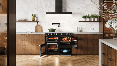 Belling Richmond Deluxe 110cm Induction Range Cooker BRDX110INDBL Belling Richmond Deluxe 110cm Induction Range Cooker BRDX110INDBL