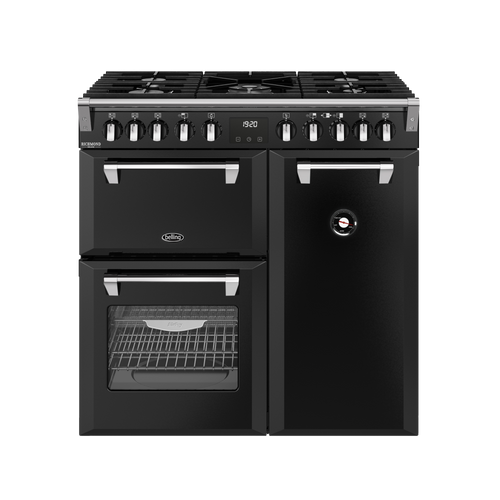 Belling Richmond Deluxe 90cm Dual Fuel Range Cooker BRDX90DFBL Belling Richmond Deluxe 90cm Dual Fuel Range Cooker BRDX90DFBL