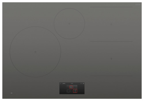 Fisher & Paykel Touchscreen Induction Cooktop 76cm Grey CI764DTTG1