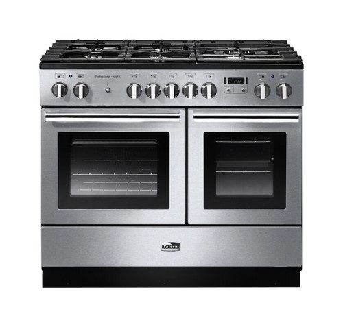 Falcon Professional+ FX 100 Dual Fuel Range Cooker Stainless Steel PROP100DFSS