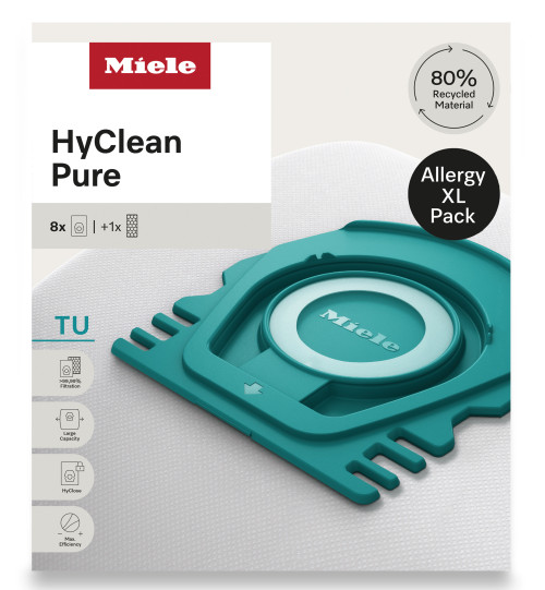 Miele TU Allergy XL Hyclean Pure Vaccum Bags 12694920
