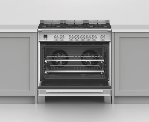Fisher & Paykel Freestanding Oven with Gas Cooktop OR90SCG6W1