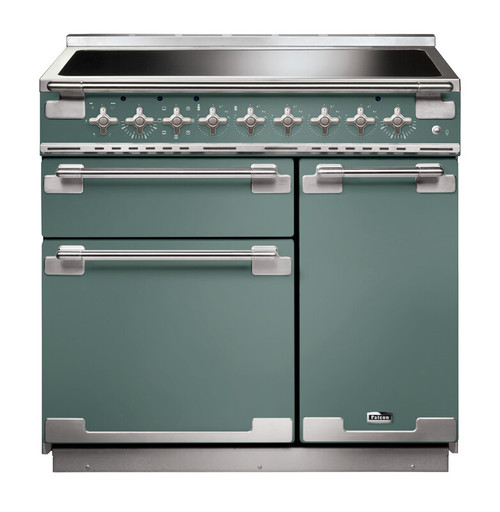 Falcon Elise 90cm Induction Range Cooker Mineral Green ELS90EIMG