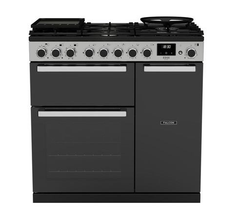 Falcon Edge Deluxe 90cm Dual Fuel Range Cooker  EDDL90DFGB