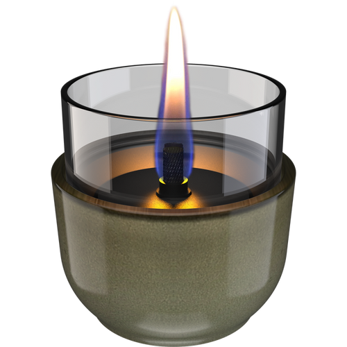 Tenderflame Violet 8 Reactive Glaze Green TF0440009