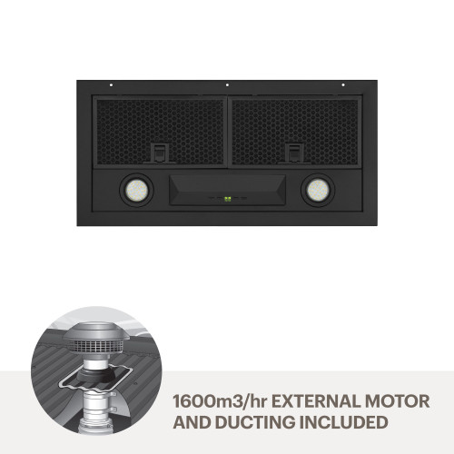 Amore Lucia 60cm Undermount Rangehood UMLUCIA6BM16