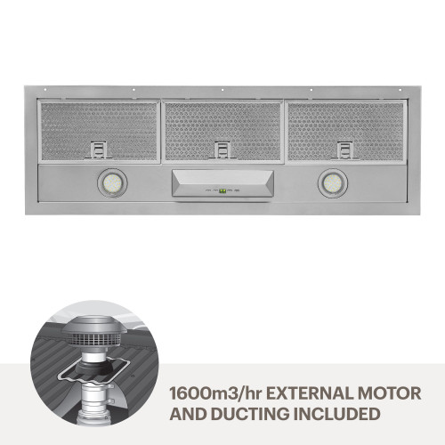 Amore Lucia 90cm Undermount Rangehood UMLUCIA9M16