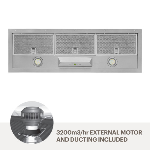 Amore Lucia 90cm Undermount Rangehood UMLUCIA9M32