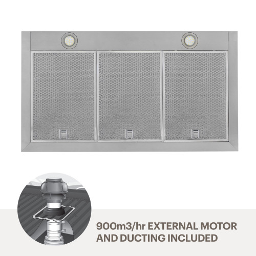 Amore Savina 90cm Wall Mount Rangehood WMSAVINA9M9