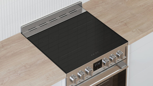 Haier 60cm Freestanding Oven with Ceramic Cooktop HOR60S11CESX2