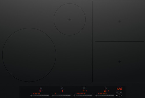 Fisher & Paykel 80cm 4 Zone Induction Cooktop CI804ZDTB5