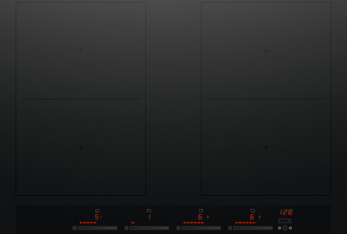 Fisher & Paykel 80cm 4 Zone Induction Cooktop  CI804ZZDTB5