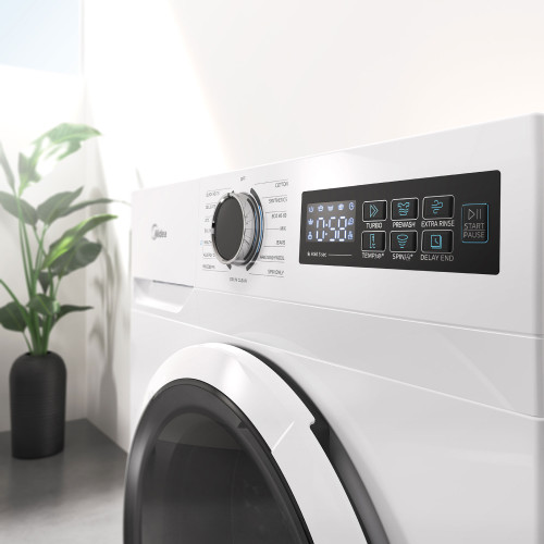 Midea 8kg Front Load Washing Machine MF110W80BWAU