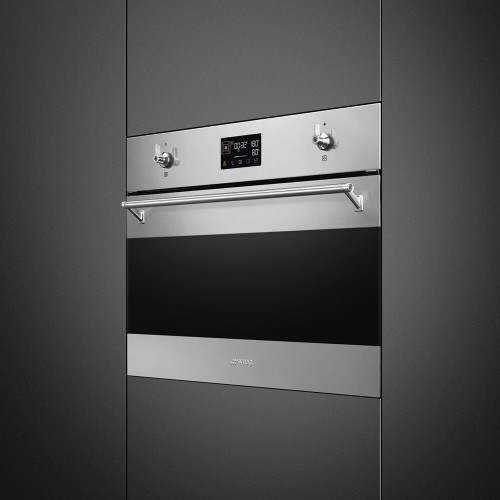 Smeg Classic Built-in Combi Steam Oven SOA4302S3X