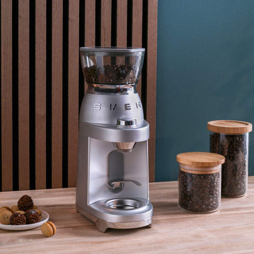 Smeg 50's Style Coffee Grinder CGF02SSAU