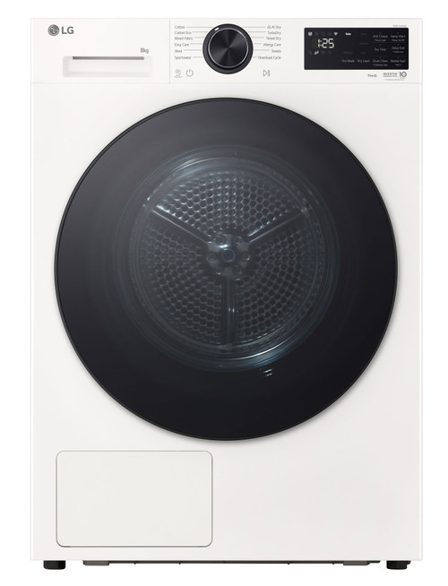 LG 8kg Heat Pump Dryer DXH308W