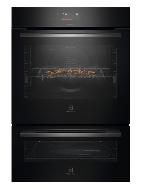 Electrolux 60cm Pyrolytic Double Oven with SteamBake EVEP6626DF