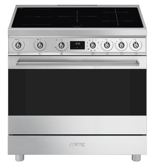 Smeg Classic 90cm Freestanding Oven with Induction Cooktop C9IMX2