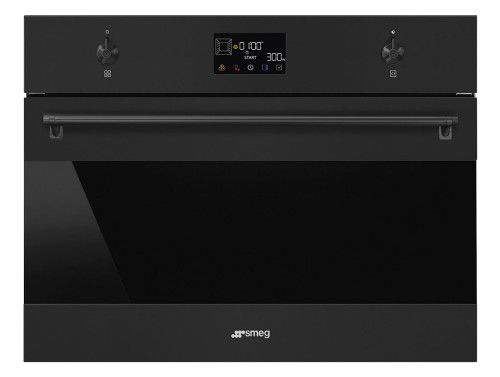 Smeg Classic 45cm Compact Combi Microwave Oven SOA4302M1N