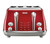 Delonghi Icona Capitals 4 Slice Toaster Red