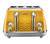 Delonghi Icona Capitals 4 Slice Toaster Yellow