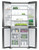 Fisher & Paykel 498L Quad Door Ice & Water Refrigerator RF500QNUB1