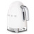 Smeg 1.7L Electric Variable Temp Kettle White KLF04WHAU