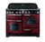 Falcon Classic Deluxe 110cm Induction Range Cooker Cranberry Chrome CDL110EICYCH